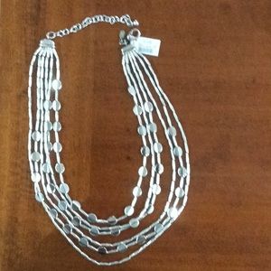 Silver 16-20” Multi-Strand Necklace
